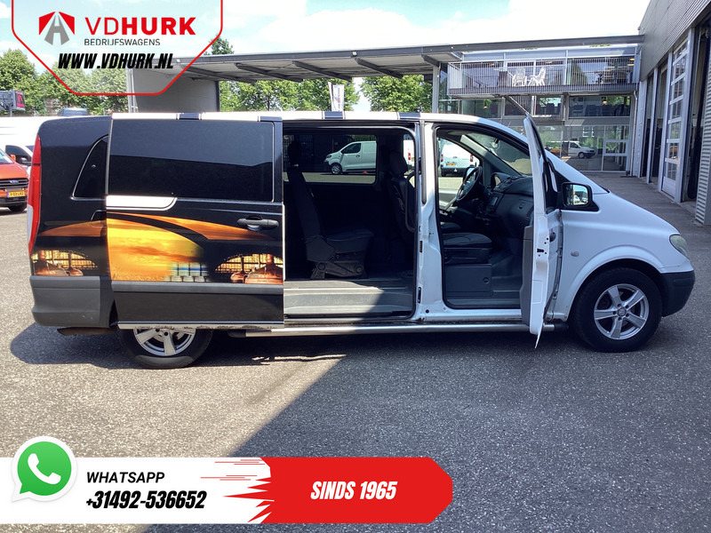Minibus, Pulmino Mercedes-Benz Vito 109 CDI L3 EXPORT ONLY (€7.744,- Incl. BTW/BPM Vrij!) 9 Persoons/ Kombi/ Combi/ 9P/ Sidebars/ Camera/ Trekhaak/ Airco: foto 6