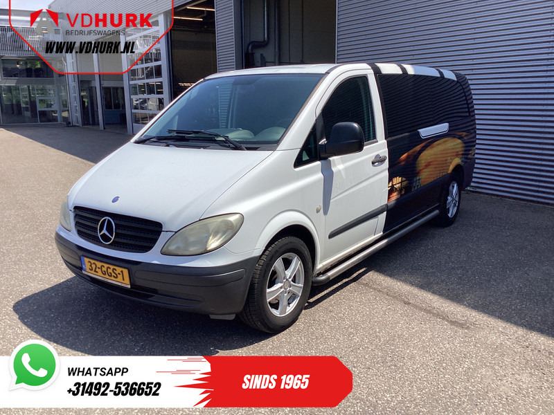 Minibus, Pulmino Mercedes-Benz Vito 109 CDI L3 EXPORT ONLY (€7.744,- Incl. BTW/BPM Vrij!) 9 Persoons/ Kombi/ Combi/ 9P/ Sidebars/ Camera/ Trekhaak/ Airco: foto 8
