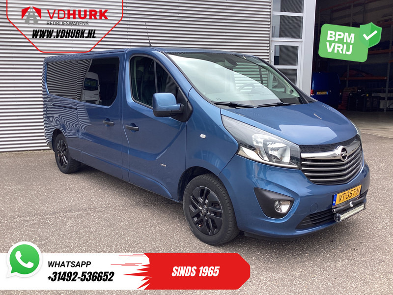 Opel Vivaro 1.6 CDTI 140 pk L2 DC Dubbel Cabine EXPORT ONLY 2x Schuifdeur/ Leder/ Climate/ Carplay/ Camera/ Cruise/ PDC/ Trekhaak/ LMV - Furgoncino, Furgone doppia cabina: foto 1 Opel Vivaro 1.6 CDTI 140 pk L2 DC Dubbel Cabine EXPORT ONLY 2x Schuifdeur/ Leder/ Climate/ Carplay/ Camera/ Cruise/ PDC/ Trekhaak/ LMV - Furgoncino, Furgone doppia cabina: foto 1