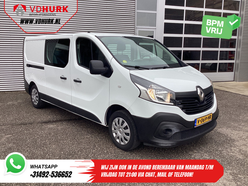 Renault Trafic 1.6 dCi 125 pk L2 DC Dubbel Cabine BPM VRIJ NL Auto/ Camera/ Cruise/ Navi/ Airco/ Trekhaak - Furgoncino, Furgone doppia cabina: foto 1 Renault Trafic 1.6 dCi 125 pk L2 DC Dubbel Cabine BPM VRIJ NL Auto/ Camera/ Cruise/ Navi/ Airco/ Trekhaak - Furgoncino, Furgone doppia cabina: foto 1