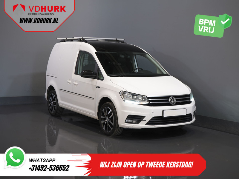 Volkswagen Caddy 2.0 TDI 100 pk DSG Aut. BPM VRIJ! Edition 35 Carplay/ Stoelverw./ Standkachel/ Cruise/ Airco/ PDC/ LMV/ Dakdragers/ Trekhaak/ In - Furgone chiuso: foto 1 Volkswagen Caddy 2.0 TDI 100 pk DSG Aut. BPM VRIJ! Edition 35 Carplay/ Stoelverw./ Standkachel/ Cruise/ Airco/ PDC/ LMV/ Dakdragers/ Trekhaak/ In - Furgone chiuso: foto 1