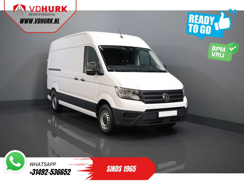 Furgone chiuso Volkswagen Crafter 35 2.0 TDI 140 pk DSG Aut. L3H3 BPM VRIJ! Betimmering/ LED/ Virtual Cockpit/ Camera/ Cruise/ Carplay/ Gev.Stoel: foto 1