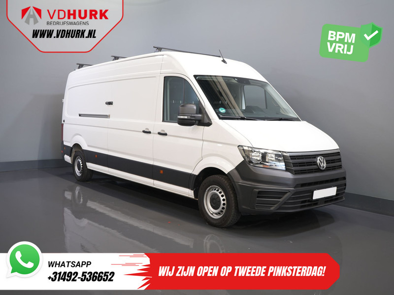 Volkswagen Crafter 35 2.0 TDI 180 pk L4H3 BPM VRIJ! RWD Tacho/ 270gr deuren/ 3.5T trekverm./ Navi/ Carplay/ Climate/ Camera/ Cruise/ Trekhaak - Furgone chiuso: foto 1 Volkswagen Crafter 35 2.0 TDI 180 pk L4H3 BPM VRIJ! RWD Tacho/ 270gr deuren/ 3.5T trekverm./ Navi/ Carplay/ Climate/ Camera/ Cruise/ Trekhaak - Furgone chiuso: foto 1