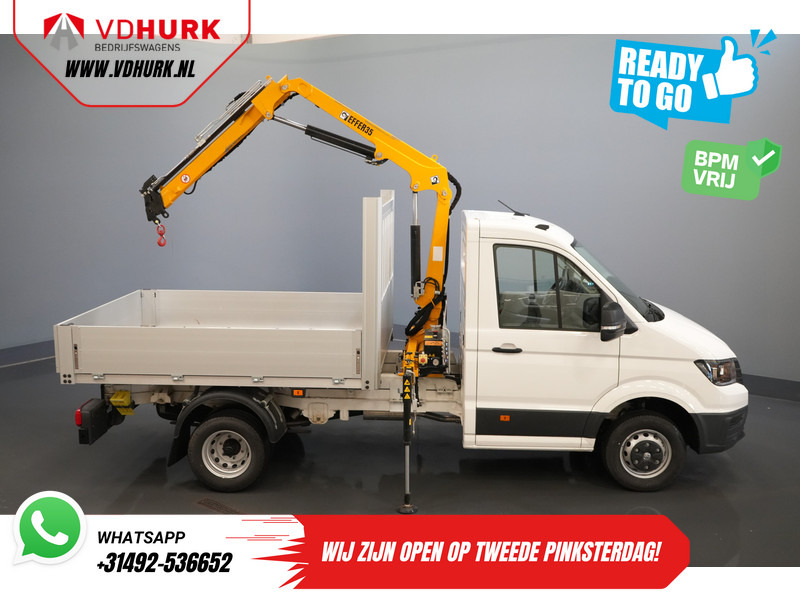 Volkswagen Crafter 50 165 pk Effer 352S Kraan/ Crane/ Kran/ Autokran/ PTO/ Open laadbak/ Dubbel Lucht - Furgone con cassone fisso: foto 4 Volkswagen Crafter 50 165 pk Effer 352S Kraan/ Crane/ Kran/ Autokran/ PTO/ Open laadbak/ Dubbel Lucht - Furgone con cassone fisso: foto 4