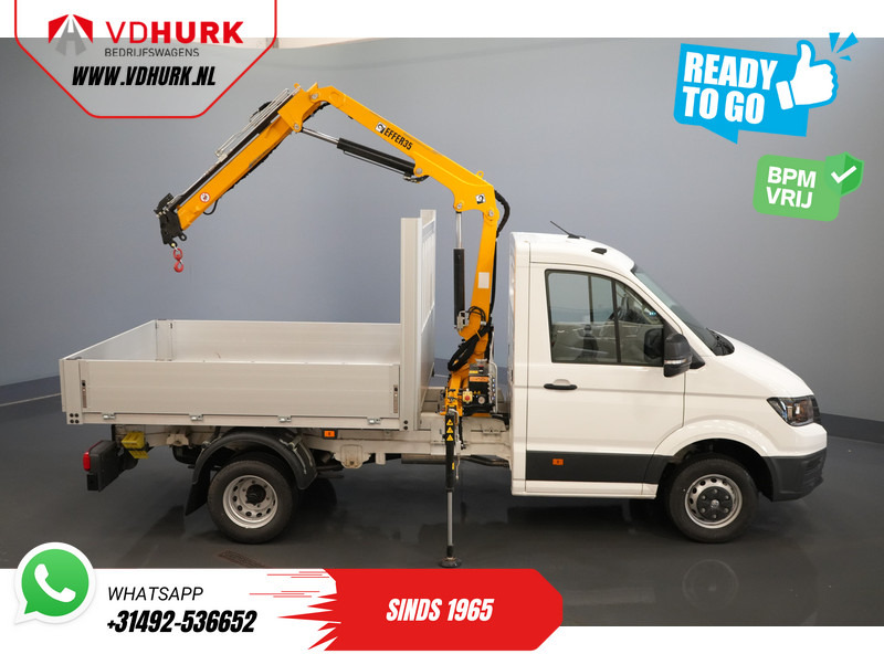 Volkswagen Crafter 50 165 pk Effer 352S Kraan/ Crane/ Kran/ Autokran/ PTO/ Open laadbak/ Dubbel Lucht - Furgone con cassone fisso: foto 4 Volkswagen Crafter 50 165 pk Effer 352S Kraan/ Crane/ Kran/ Autokran/ PTO/ Open laadbak/ Dubbel Lucht - Furgone con cassone fisso: foto 4