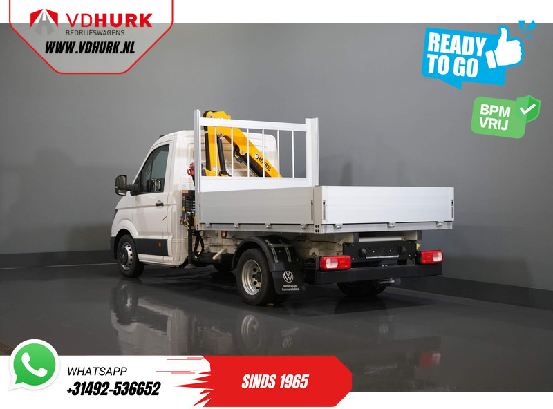 Volkswagen Crafter 50 165 pk Effer 352S Kraan/ Crane/ Kran/ Autokran/ PTO/ Open laadbak/ Dubbel Lucht - Furgone con cassone fisso: foto 3 Volkswagen Crafter 50 165 pk Effer 352S Kraan/ Crane/ Kran/ Autokran/ PTO/ Open laadbak/ Dubbel Lucht - Furgone con cassone fisso: foto 3