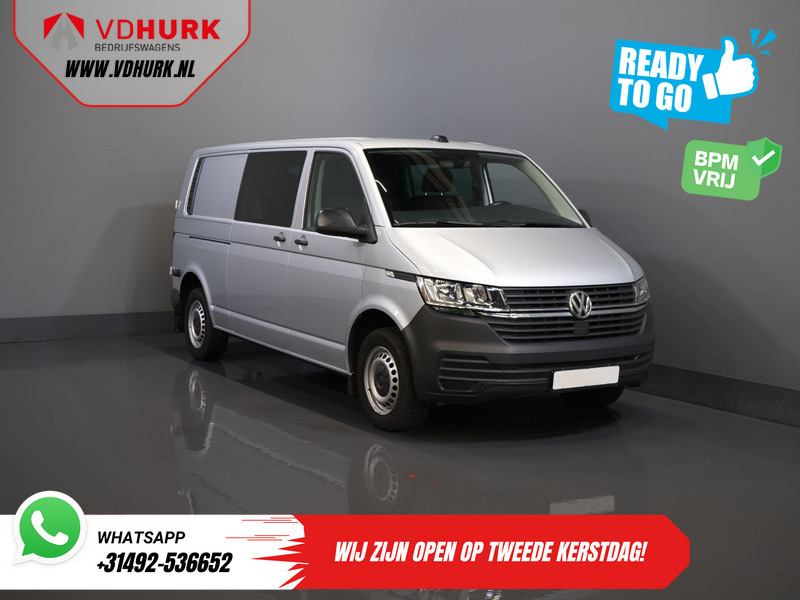 Volkswagen Transporter T6.1 2.0 TDI 150 pk DSG Aut. L2 DC BPM VRIJ! Dubbel Cabine 6 Pers./ Lage KM!/ Adapt.Cruise/ 270Gr. Deuren/ Navi/ Carplay/ Trekha - Furgone chiuso, Furgone doppia cabina: foto 1 Volkswagen Transporter T6.1 2.0 TDI 150 pk DSG Aut. L2 DC BPM VRIJ! Dubbel Cabine 6 Pers./ Lage KM!/ Adapt.Cruise/ 270Gr. Deuren/ Navi/ Carplay/ Trekha - Furgone chiuso, Furgone doppia cabina: foto 1