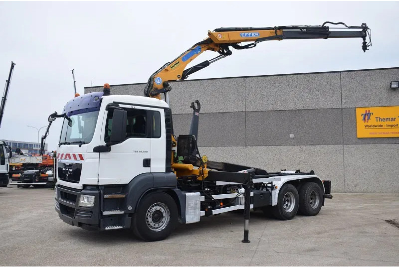 MAN TGS 26.360 - Autocarro scarrabile, Camion con gru: foto 1 MAN TGS 26.360 - Autocarro scarrabile, Camion con gru: foto 1