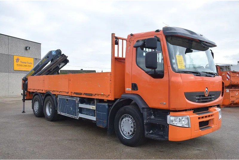 Renault Premium 410 - Autocarro con pianale/ Cassone fisso, Camion con gru: foto 4 Renault Premium 410 - Autocarro con pianale/ Cassone fisso, Camion con gru: foto 4