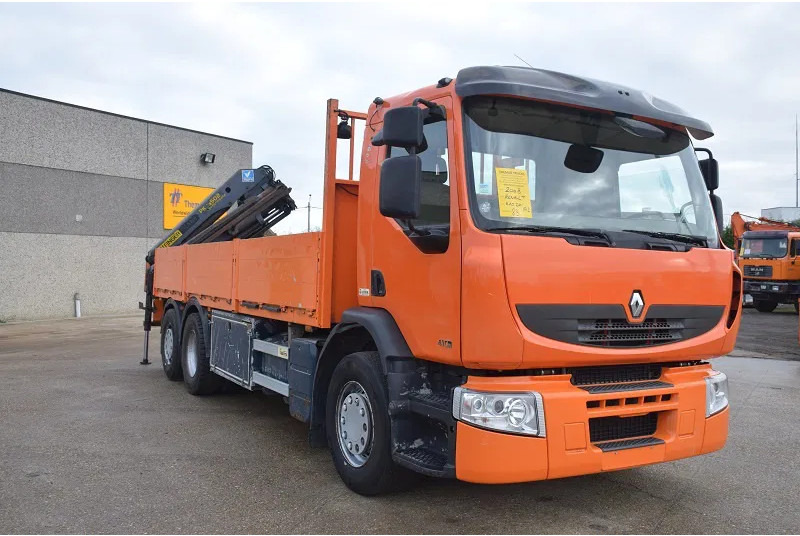Renault Premium 410 - Autocarro con pianale/ Cassone fisso, Camion con gru: foto 5 Renault Premium 410 - Autocarro con pianale/ Cassone fisso, Camion con gru: foto 5