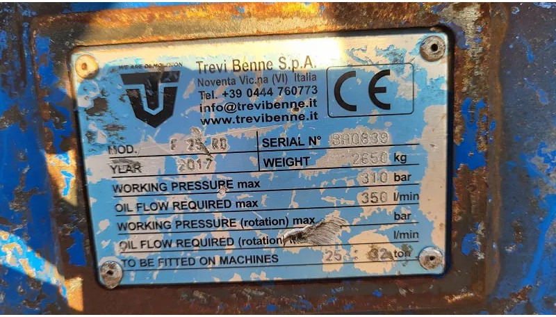 Trevibenne F25 RD DEMOLITION - Cesoia per demolizione per Macchina da cantiere: foto 4 Trevibenne F25 RD DEMOLITION - Cesoia per demolizione per Macchina da cantiere: foto 4
