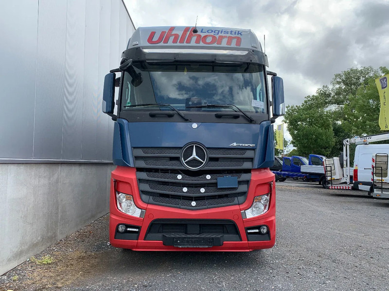 Mercedes-Benz Actros 2548 6X2 + Aanhanger*Palfinger crane*Cruise control*Airco* - Camion centinato, Camion con gru: foto 3 Mercedes-Benz Actros 2548 6X2 + Aanhanger*Palfinger crane*Cruise control*Airco* - Camion centinato, Camion con gru: foto 3