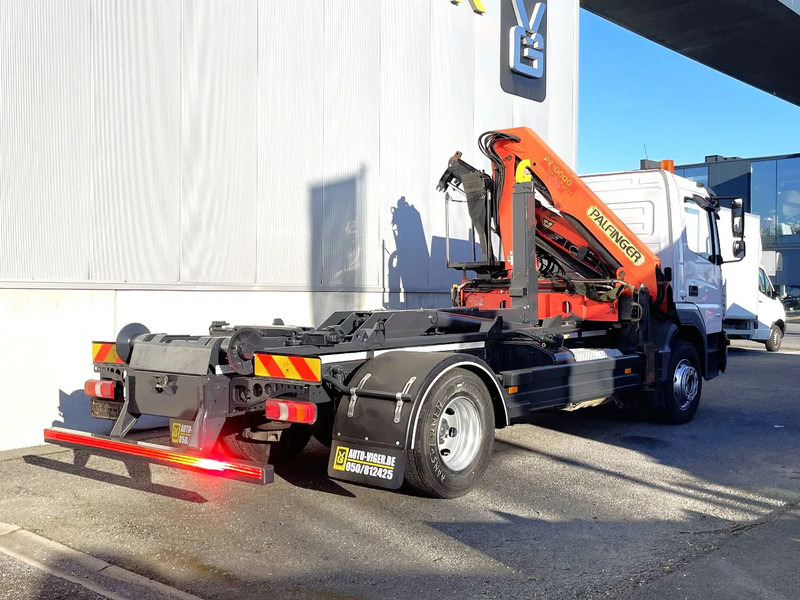 Mercedes-Benz Atego 1621 *Palfinger kraan*Containersysteem*luchtvering achteras*bluetooth - Autocarro scarrabile, Camion con gru: foto 2 Mercedes-Benz Atego 1621 *Palfinger kraan*Containersysteem*luchtvering achteras*bluetooth - Autocarro scarrabile, Camion con gru: foto 2