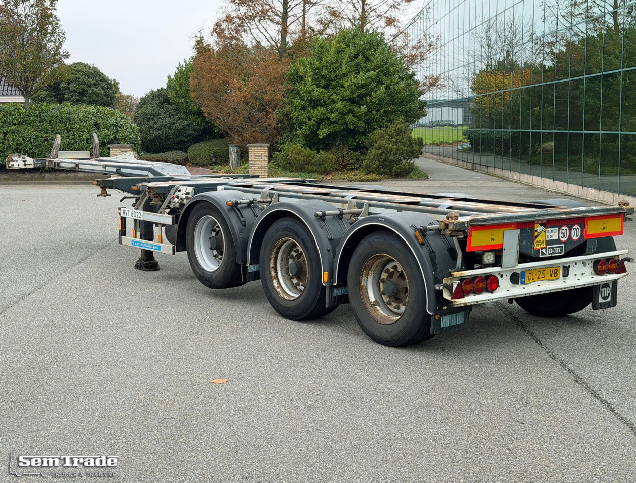 D-TEC VCC-01 FT-LS-S Drum Brakes Lift Axle Front+Middle+Back Slider Holland-Trailer - Semirimorchio portacontainer/ Caisse interchangeable: foto 3 D-TEC VCC-01 FT-LS-S Drum Brakes Lift Axle Front+Middle+Back Slider Holland-Trailer - Semirimorchio portacontainer/ Caisse interchangeable: foto 3