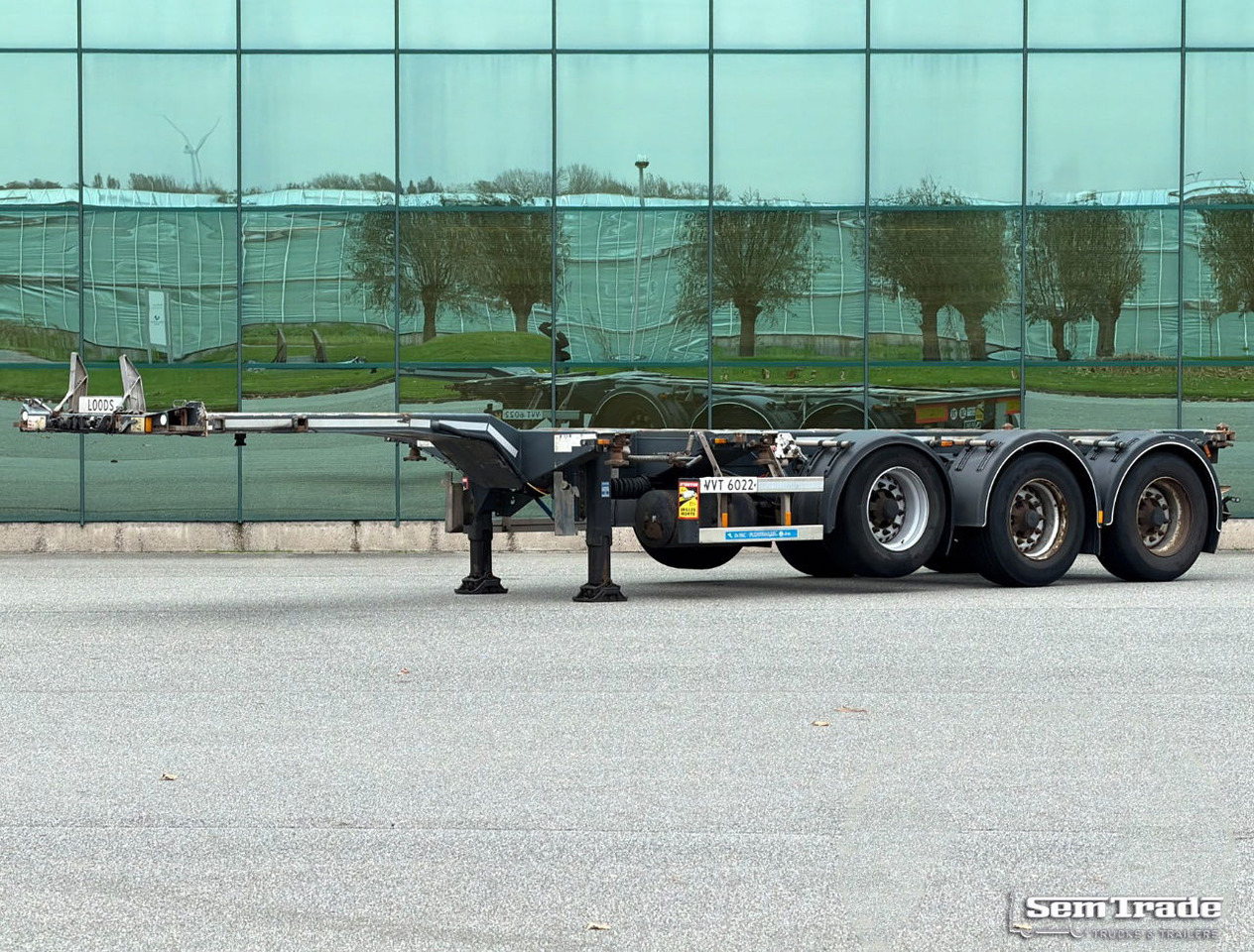 D-TEC VCC-01 FT-LS-S Drum Brakes Lift Axle Front+Middle+Back Slider Holland-Trailer - Semirimorchio portacontainer/ Caisse interchangeable: foto 1 D-TEC VCC-01 FT-LS-S Drum Brakes Lift Axle Front+Middle+Back Slider Holland-Trailer - Semirimorchio portacontainer/ Caisse interchangeable: foto 1