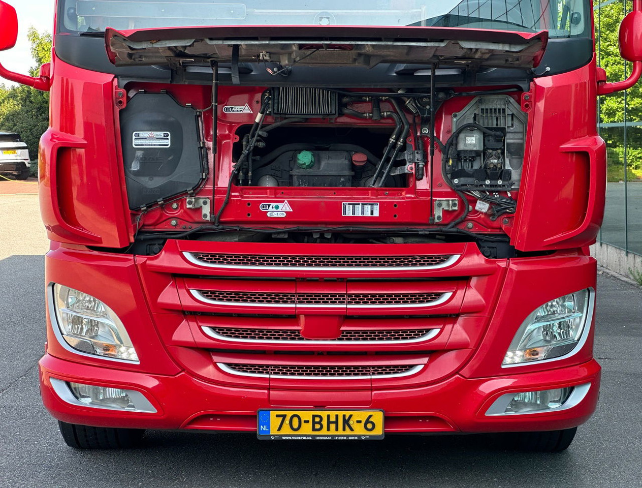 Autocarro furgonato DAF CF 290 FA Space CAB Hardhouten Vloer 2500 KG Klep Nieuw Staat: foto 26