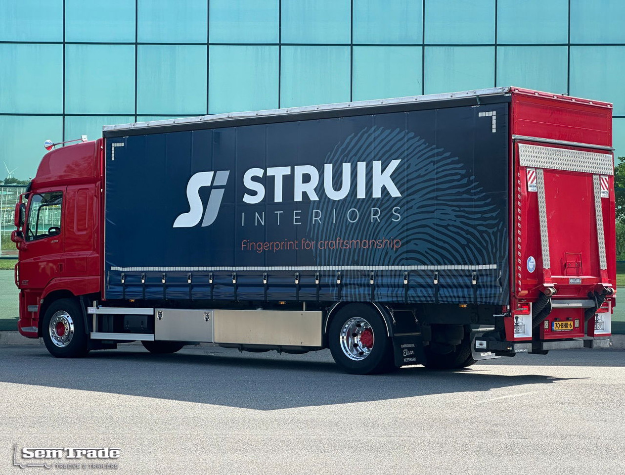 DAF CF 290 FA Space CAB Hardhouten Vloer 2500 KG Klep Nieuw Staat - Autocarro furgonato: foto 3 DAF CF 290 FA Space CAB Hardhouten Vloer 2500 KG Klep Nieuw Staat - Autocarro furgonato: foto 3