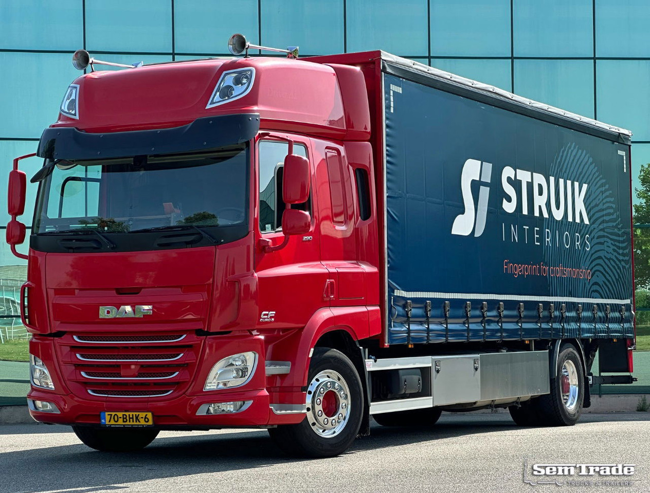 DAF CF 290 FA Space CAB Hardhouten Vloer 2500 KG Klep Nieuw Staat - Autocarro furgonato: foto 1 DAF CF 290 FA Space CAB Hardhouten Vloer 2500 KG Klep Nieuw Staat - Autocarro furgonato: foto 1