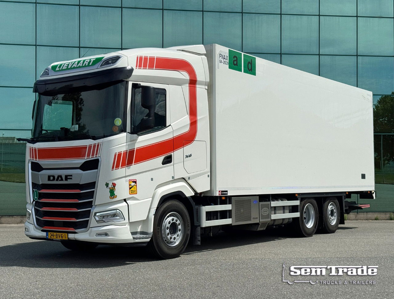 DAF XG 480 FAR 475.000 KM Carrier TRS Iceland 815 x 250 x 275 CM Inside Tail Lift NL Truck - Autocarro frigorifero: foto 1 DAF XG 480 FAR 475.000 KM Carrier TRS Iceland 815 x 250 x 275 CM Inside Tail Lift NL Truck - Autocarro frigorifero: foto 1