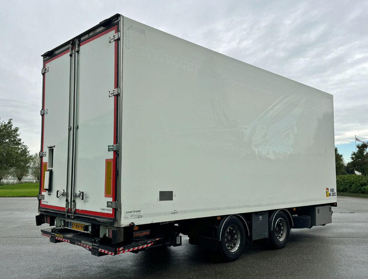 DRACO MZS 218 Wipkar 750 x 250 x 290 CM Inside Tail Lift 2021 TRS Iceland TOP Condition NL Trailertrailer - Rimorchio frigorifero: foto 5 DRACO MZS 218 Wipkar 750 x 250 x 290 CM Inside Tail Lift 2021 TRS Iceland TOP Condition NL Trailertrailer - Rimorchio frigorifero: foto 5