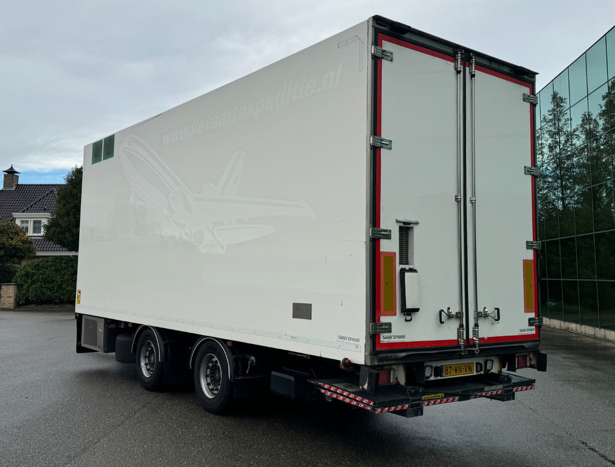 DRACO MZS 218 Wipkar 750 x 250 x 290 CM Inside Tail Lift 2021 TRS Iceland TOP Condition NL Trailertrailer - Rimorchio frigorifero: foto 3 DRACO MZS 218 Wipkar 750 x 250 x 290 CM Inside Tail Lift 2021 TRS Iceland TOP Condition NL Trailertrailer - Rimorchio frigorifero: foto 3