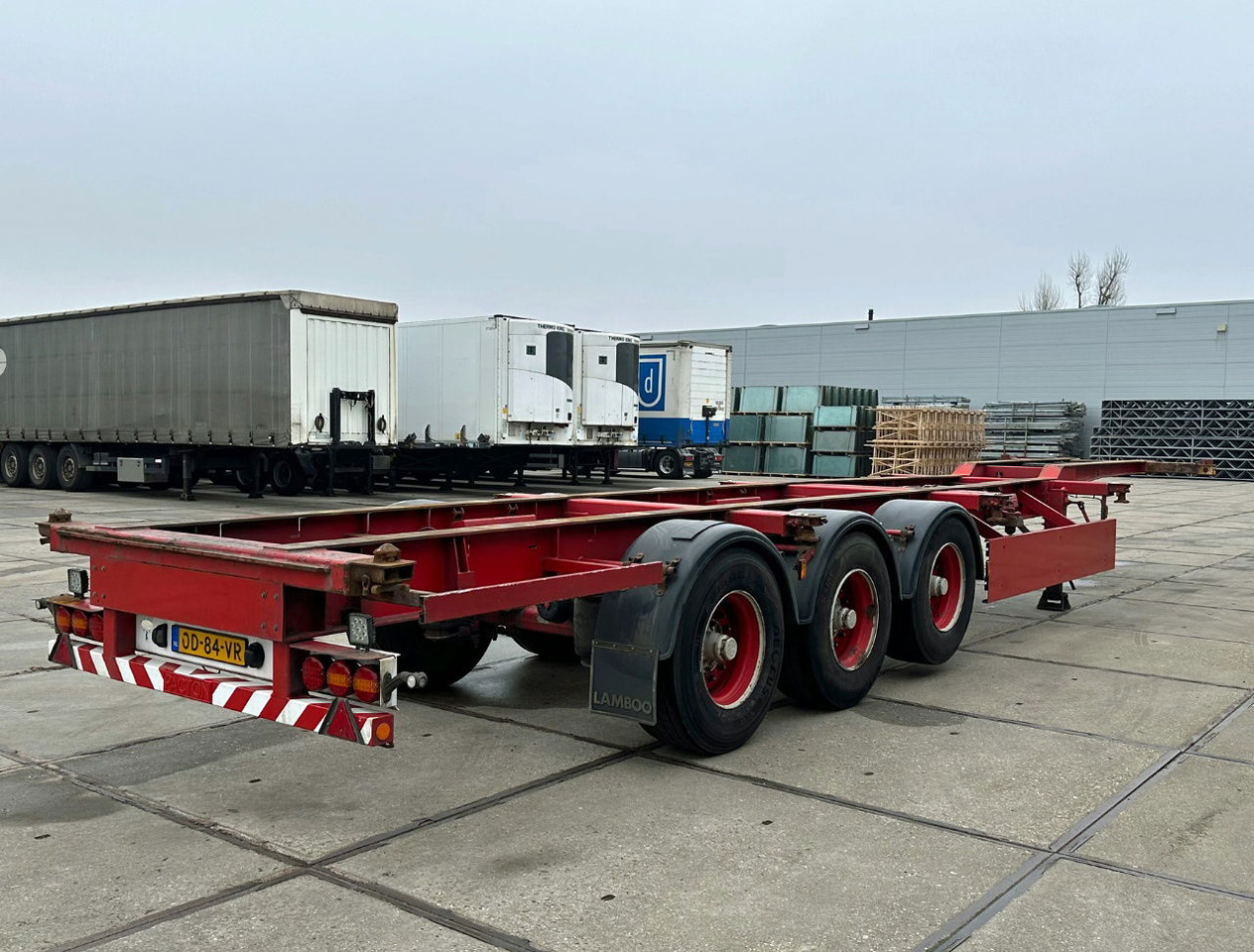 Diversen 3 Axle Chassis BPW AxleS LIFTAxle TOP Condition NL Trailer - Semirimorchio portacontainer/ Caisse interchangeable: foto 4 Diversen 3 Axle Chassis BPW AxleS LIFTAxle TOP Condition NL Trailer - Semirimorchio portacontainer/ Caisse interchangeable: foto 4