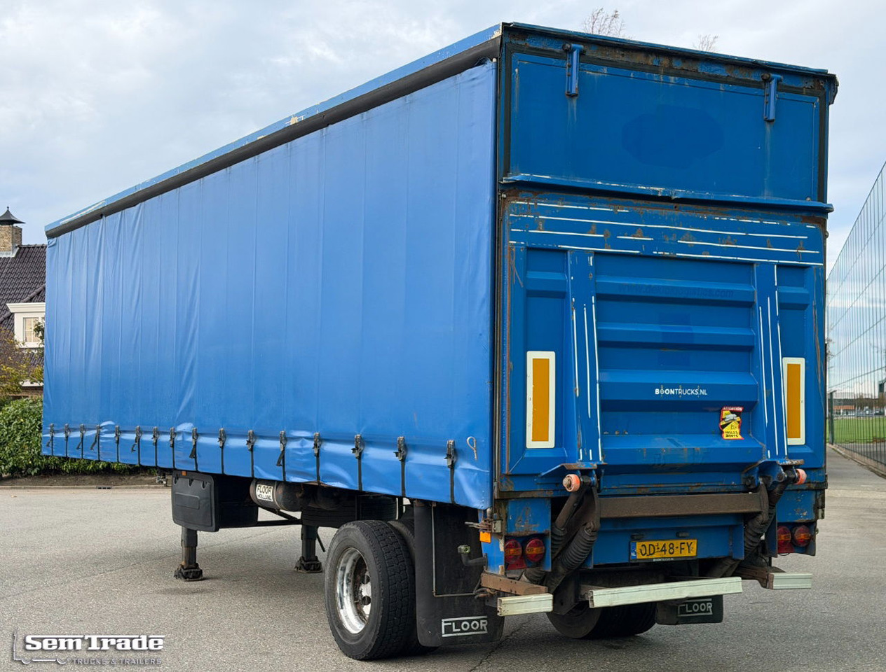 Floor FL0-12-102 City Trailer Tail Lift Good Condition Holland-Trailer - Semirimorchio centinato: foto 3 Floor FL0-12-102 City Trailer Tail Lift Good Condition Holland-Trailer - Semirimorchio centinato: foto 3