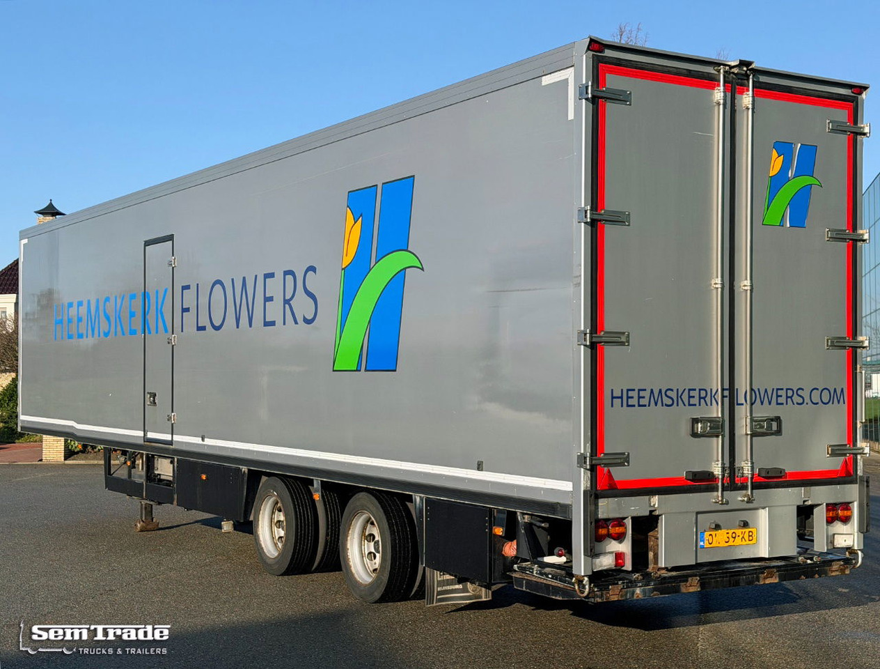 Floor FLO-1220K1 Theo Mulder Isolated BOX Side Door Thermo King SLX 300 Holland-Trailer - Semirimorchio frigorifero: foto 3 Floor FLO-1220K1 Theo Mulder Isolated BOX Side Door Thermo King SLX 300 Holland-Trailer - Semirimorchio frigorifero: foto 3