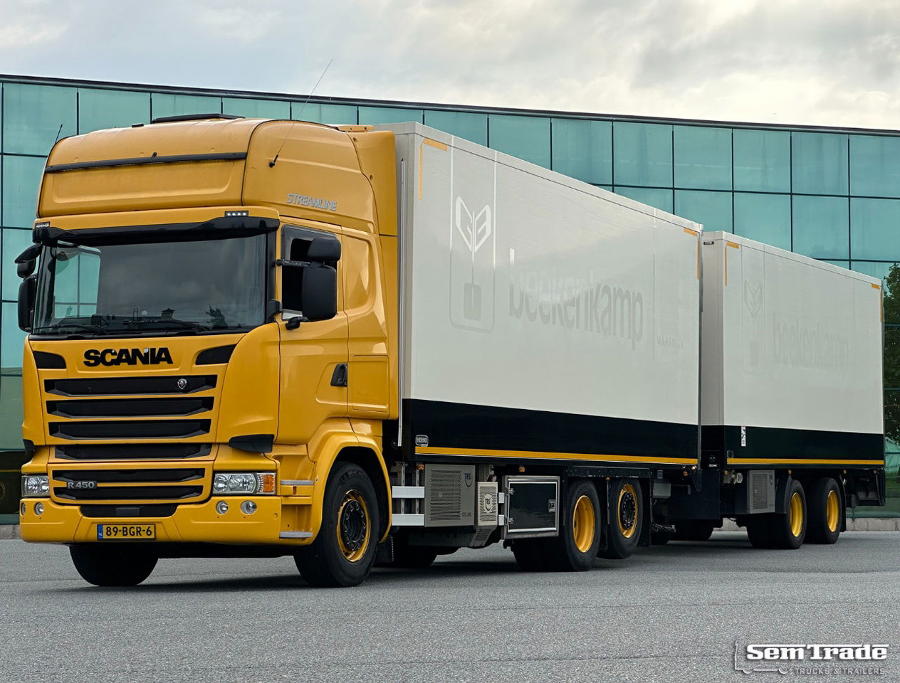Scania R450 Retarder TRS Cooling Heiwo Isolated Boxes Tail Lift NL-Combi - Autocarro frigorifero: foto 1 Scania R450 Retarder TRS Cooling Heiwo Isolated Boxes Tail Lift NL-Combi - Autocarro frigorifero: foto 1