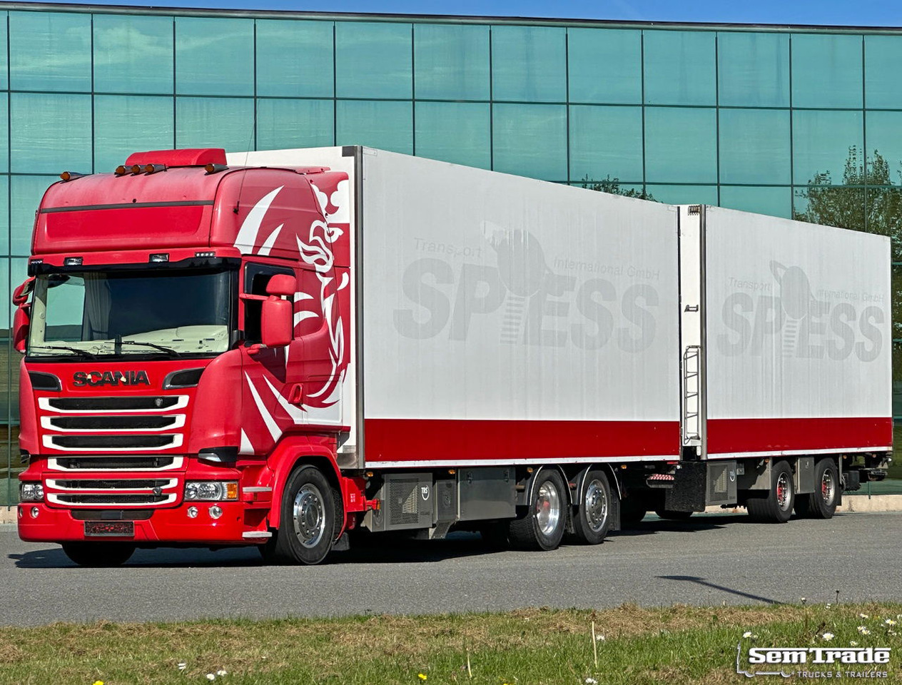 Autocarro frigorifero Scania R580 V8 6X2 Euro 6 Retarder Full AIR Full Options Combi: foto 1