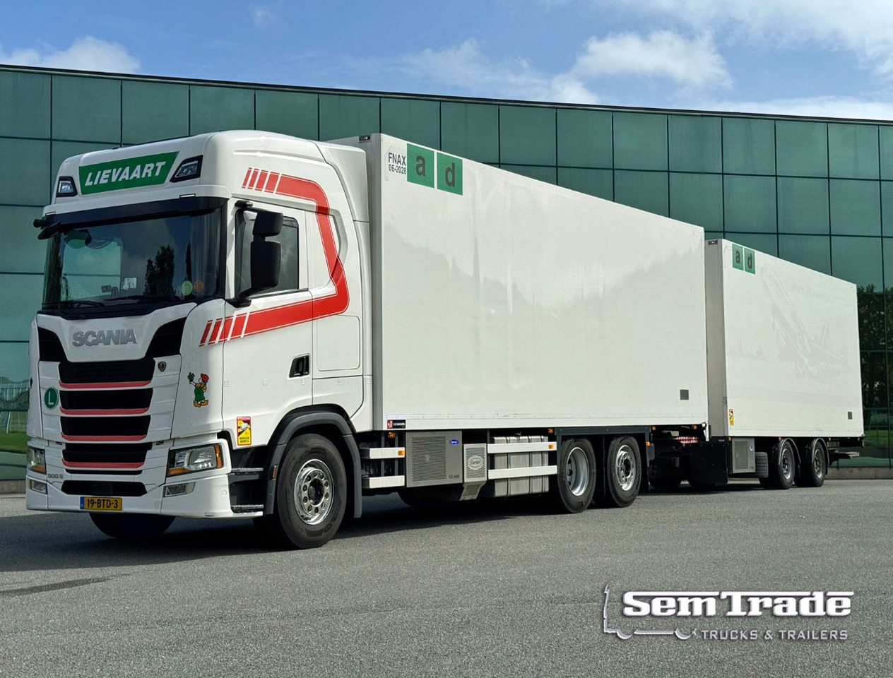 Scania S500 6X2 Retarder 50 CC Combi 2x Taillift TOP Condition Holland Truck - Autocarro frigorifero: foto 1 Scania S500 6X2 Retarder 50 CC Combi 2x Taillift TOP Condition Holland Truck - Autocarro frigorifero: foto 1