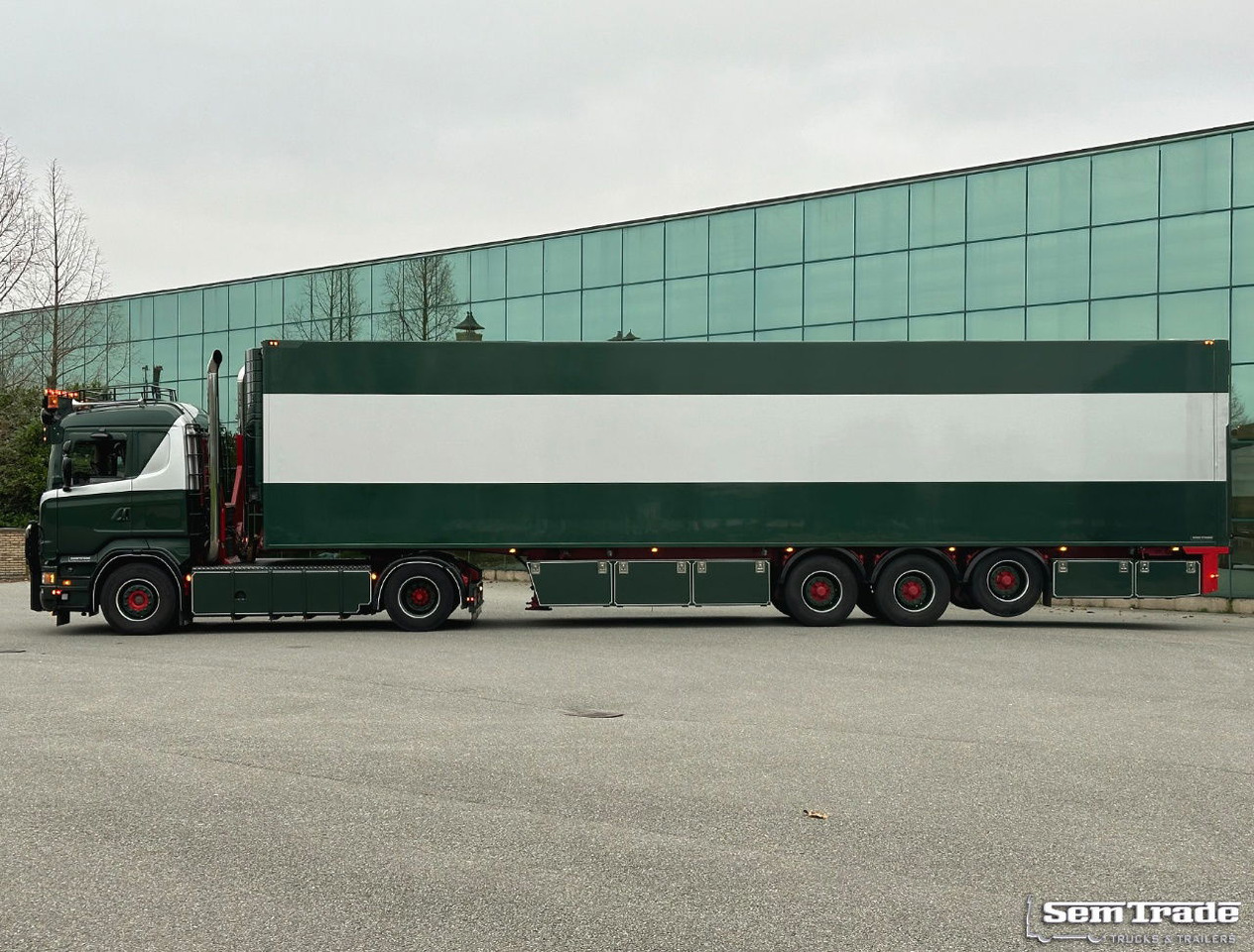 Scania R500 V8 Analogue Tacho 779.000 KM Show Truck Special Interior + Special VAN Beurden Frigo Trailer - Trattore stradale: foto 2 Scania R500 V8 Analogue Tacho 779.000 KM Show Truck Special Interior + Special VAN Beurden Frigo Trailer - Trattore stradale: foto 2