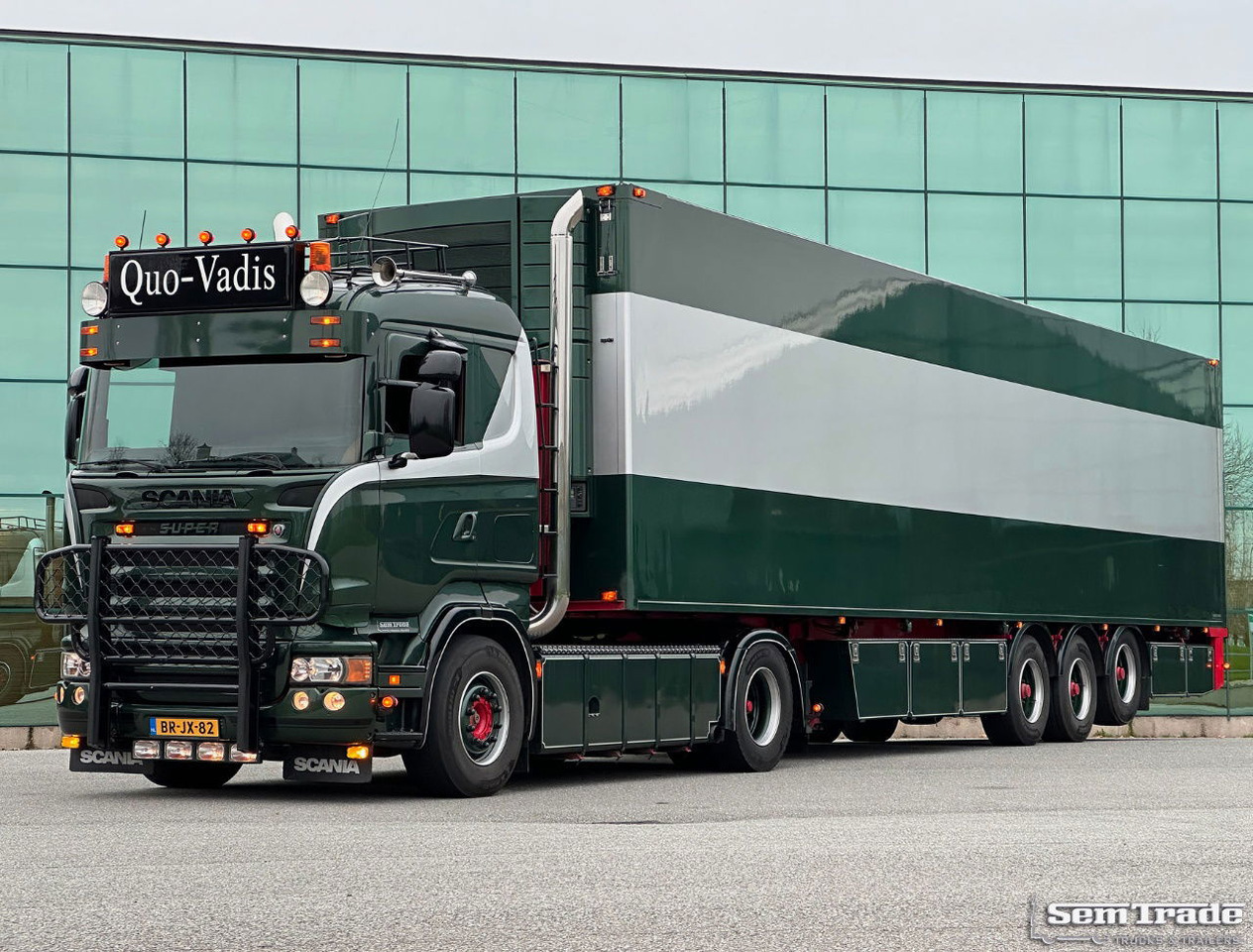 Scania R500 V8 Analogue Tacho 779.000 KM Show Truck Special Interior + Special VAN Beurden Frigo Trailer - Trattore stradale: foto 1 Scania R500 V8 Analogue Tacho 779.000 KM Show Truck Special Interior + Special VAN Beurden Frigo Trailer - Trattore stradale: foto 1