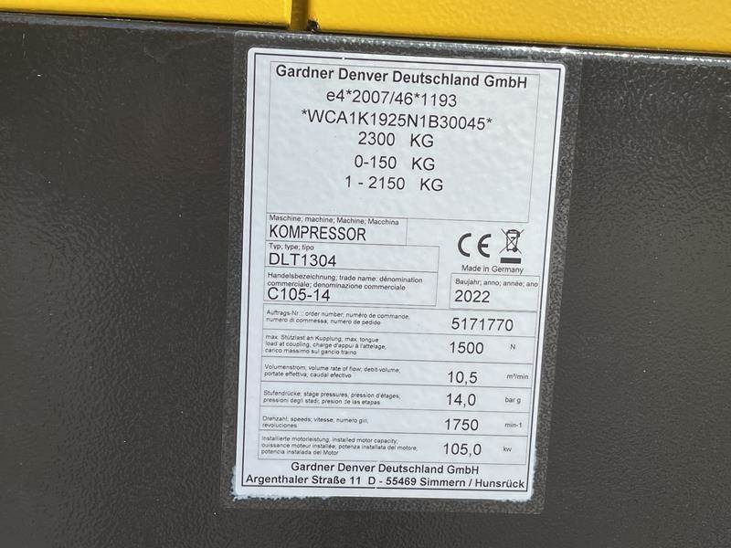 Compair C 105 - 14 - N - Compressore d'aria: foto 5 Compair C 105 - 14 - N - Compressore d'aria: foto 5