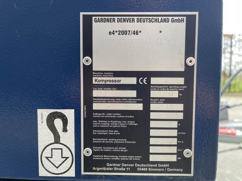 Compair C 60 - 12 - Compressore d'aria: foto 4 Compair C 60 - 12 - Compressore d'aria: foto 4