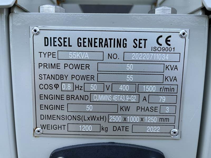 Cummins 55 kVA - Gruppo elettrogeno: foto 2 Cummins 55 kVA - Gruppo elettrogeno: foto 2