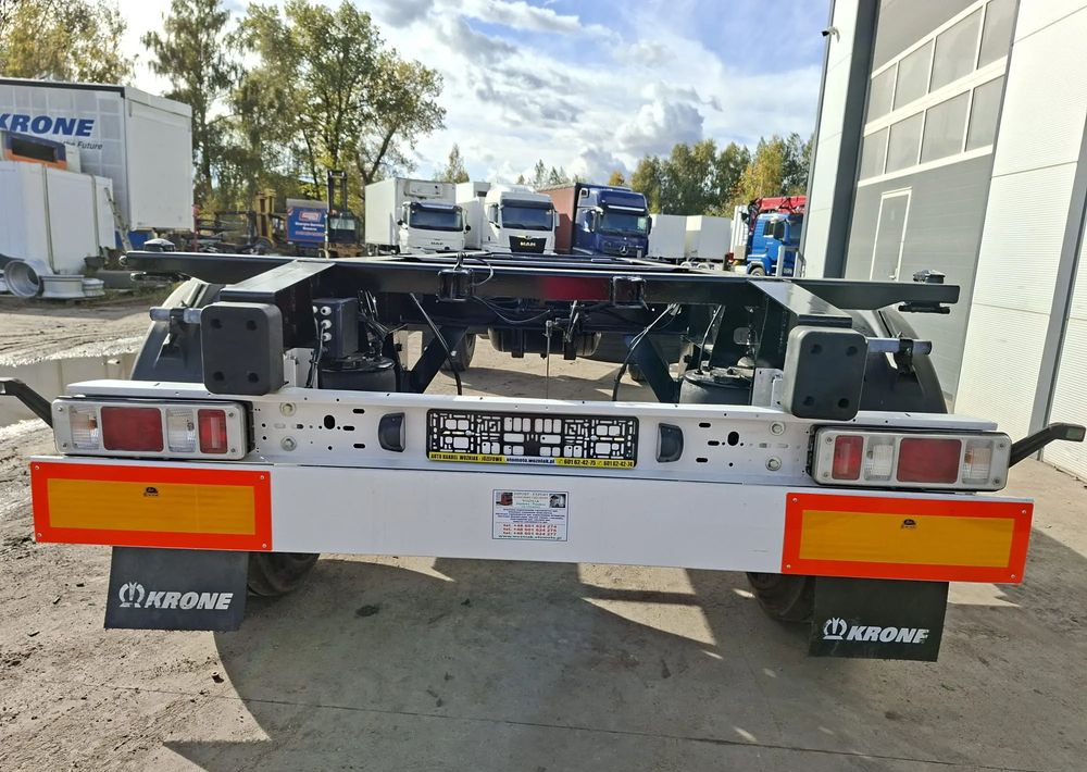 Krone BDF osie SAF przyczepa - Rimorchio portacontainer/ Caisse interchangeable: foto 2 Krone BDF osie SAF przyczepa - Rimorchio portacontainer/ Caisse interchangeable: foto 2