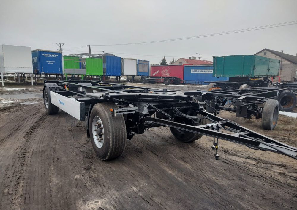 Krone Przyczepa BDF Krone - Rimorchio portacontainer/ Caisse interchangeable: foto 1 Krone Przyczepa BDF Krone - Rimorchio portacontainer/ Caisse interchangeable: foto 1