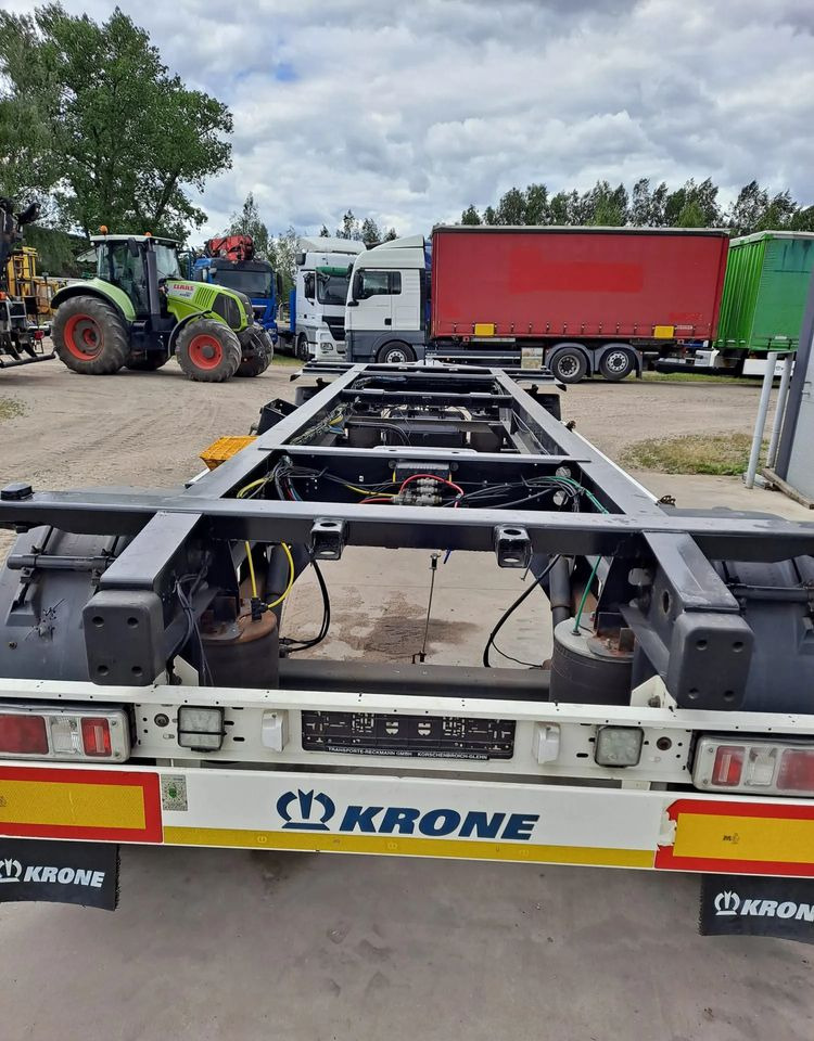 Krone Przyczepa Krone - Rimorchio portacontainer/ Caisse interchangeable: foto 1 Krone Przyczepa Krone - Rimorchio portacontainer/ Caisse interchangeable: foto 1