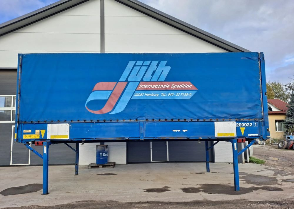 Krone Zabudowa BDF 7,45 18 palet Faktura VAT - Cassone centinato: foto 1 Krone Zabudowa BDF 7,45 18 palet Faktura VAT - Cassone centinato: foto 1