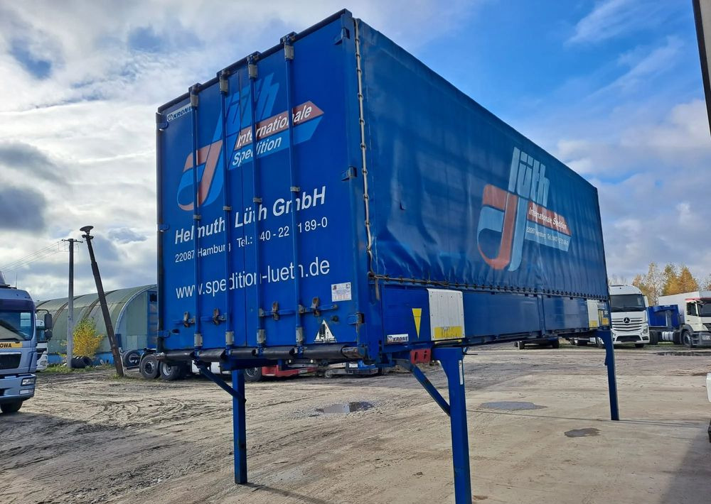 Krone Zabudowa BDF 7,45 18 palet Faktura VAT - Cassone centinato: foto 2 Krone Zabudowa BDF 7,45 18 palet Faktura VAT - Cassone centinato: foto 2