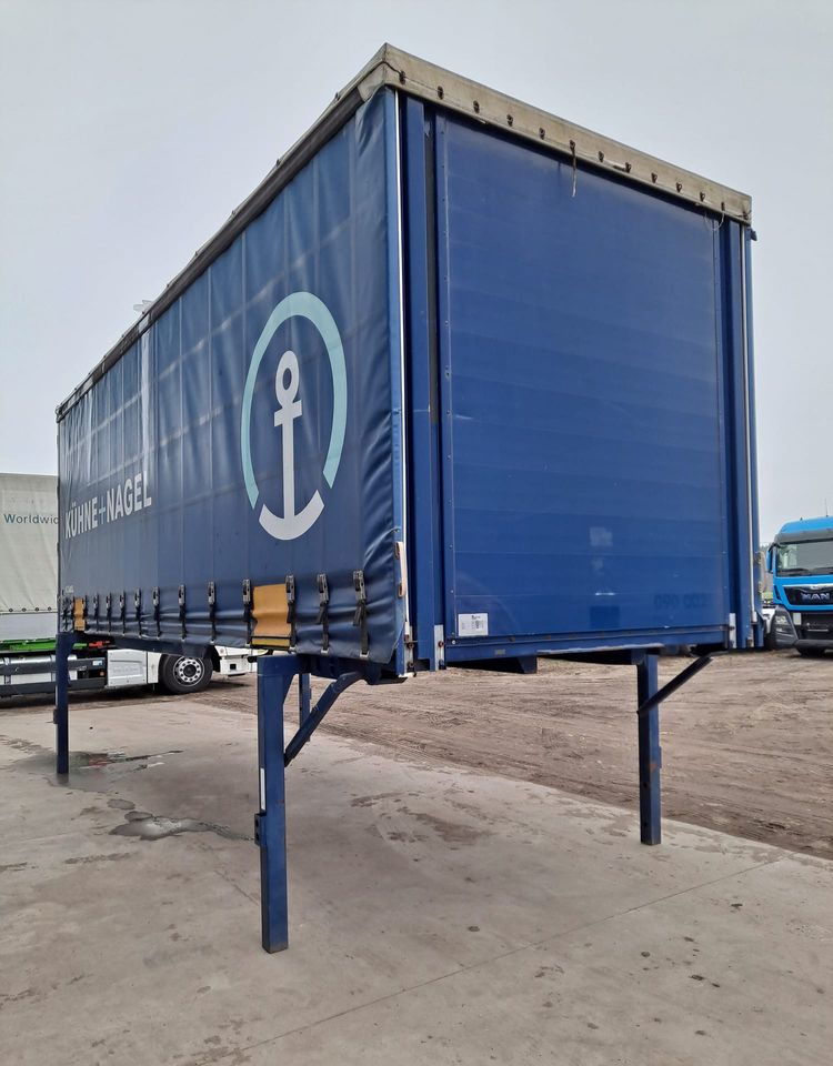 Cassone centinato Krone Zabudowa BDF 7,45m, 18 palet: foto 8