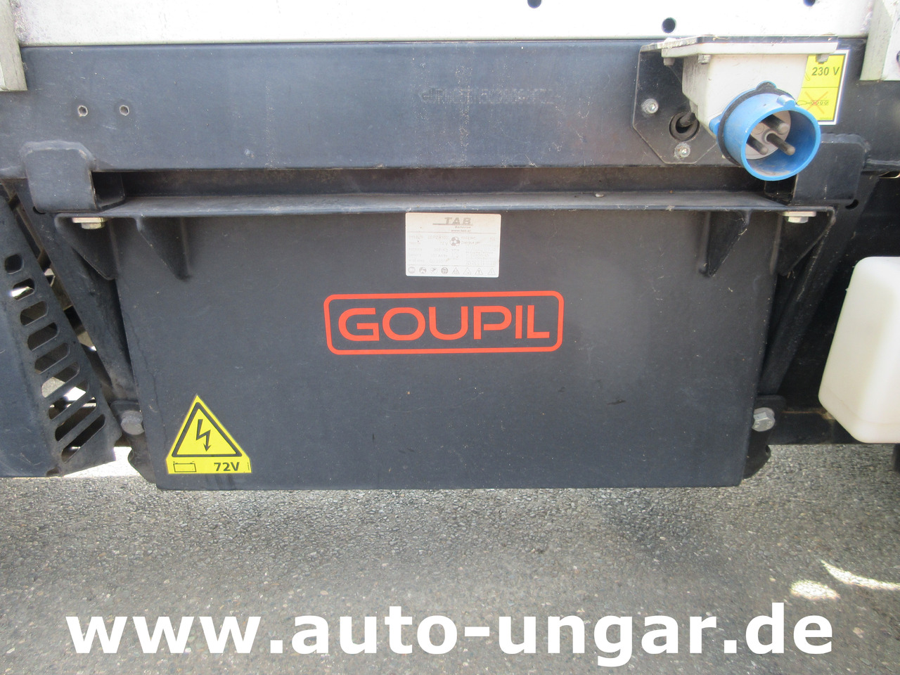 Veicolo utilitario elettrico GOUPIL G5 E  Kipper Unfall- und Getriebeschaden Elektrofahrzeug Bj 2014: foto 7