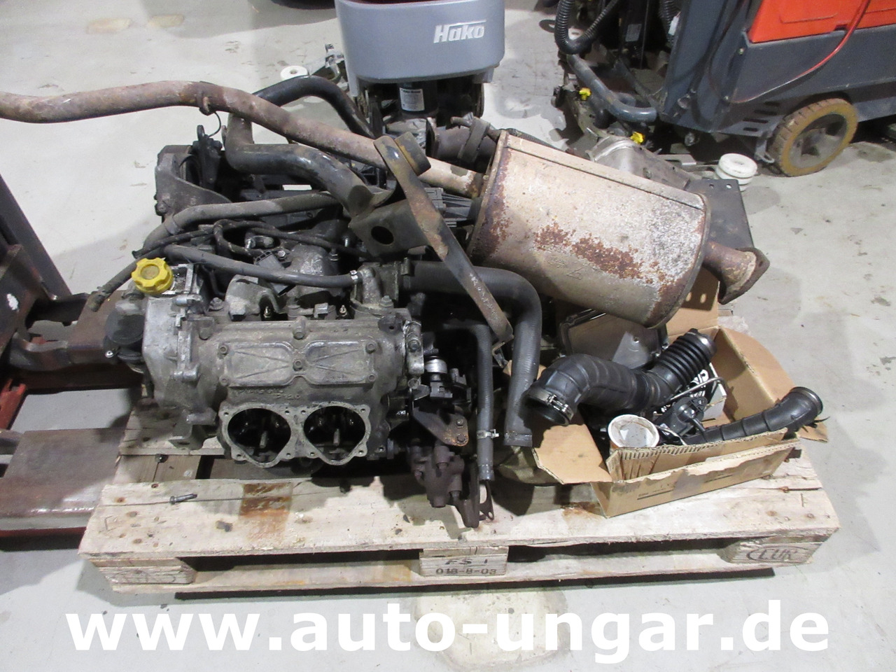 Camion immondizia Piaggio Porter Maxxi D120 Müllwagen 3.5m³ Lifter Presse - Ersatzteilträger: foto 19