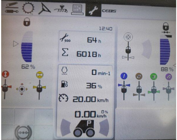 Claas Xerion 4000/783 + SGT(Bauer) - Spandiletame: foto 4 Claas Xerion 4000/783 + SGT(Bauer) - Spandiletame: foto 4