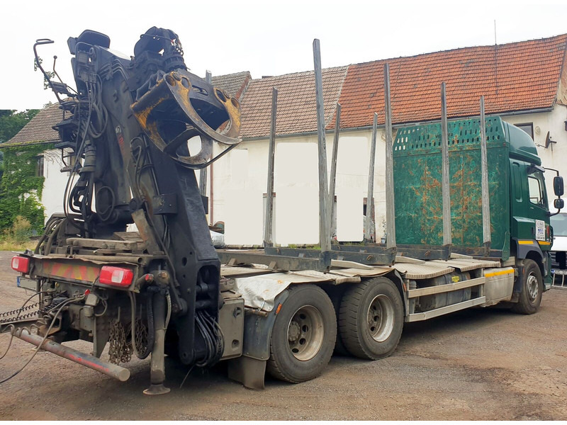 DAF 6x4 CF510 33/26t +HIAB Loglift 135 ZT94 +Umikov PP3 - Camion trasporto legname, Camion con gru: foto 4 DAF 6x4 CF510 33/26t +HIAB Loglift 135 ZT94 +Umikov PP3 - Camion trasporto legname, Camion con gru: foto 4