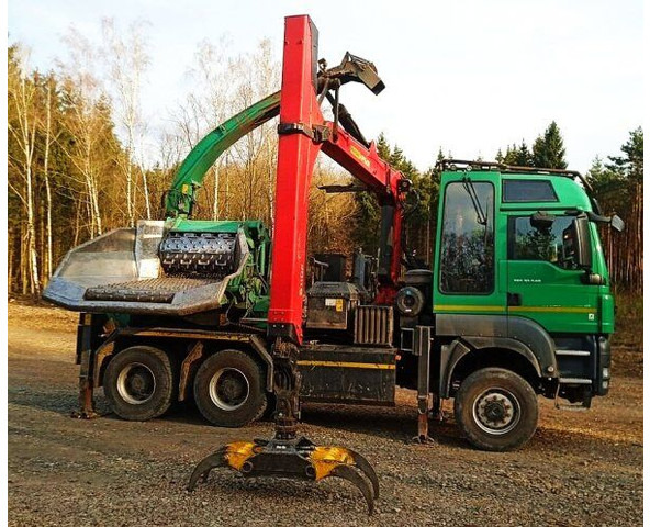 Jenz HEM 583R +6x6 MAN TGS 33.540 +Palfinger (docs MACHINE!) - Cippatrice: foto 2 Jenz HEM 583R +6x6 MAN TGS 33.540 +Palfinger (docs MACHINE!) - Cippatrice: foto 2