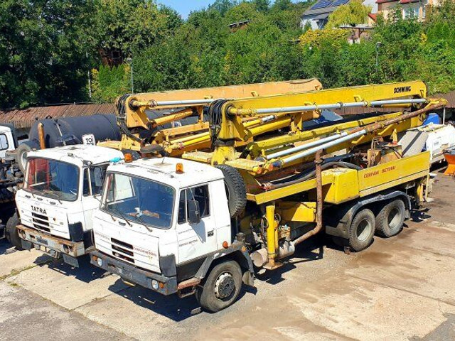 Schwing 2x! 25m BPL 601 +6x6 Tatra 815 (DOCS/KFZ MACHINE +1 no docs/kein - Pompa autocarrata: foto 1 Schwing 2x! 25m BPL 601 +6x6 Tatra 815 (DOCS/KFZ MACHINE +1 no docs/kein - Pompa autocarrata: foto 1