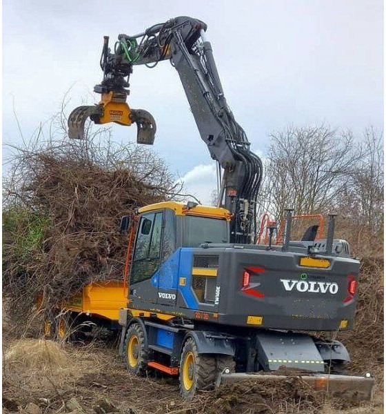 Volvo EW 160 E +(EST) Humus - Escavatore gommato: foto 4 Volvo EW 160 E +(EST) Humus - Escavatore gommato: foto 4