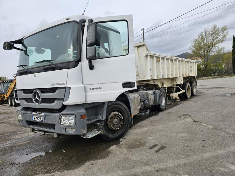 Mercedes Actros 1846 - Trattore stradale, Semirimorchio ribaltabile: foto 1 Mercedes Actros 1846 - Trattore stradale, Semirimorchio ribaltabile: foto 1